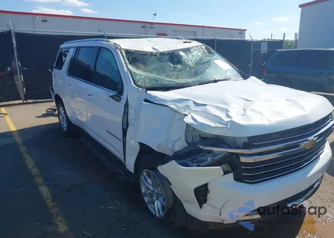 2021 Chevrolet Suburban 2Wd Lt из США, поврежденный, VIN 1GNSCCKD0MR174984